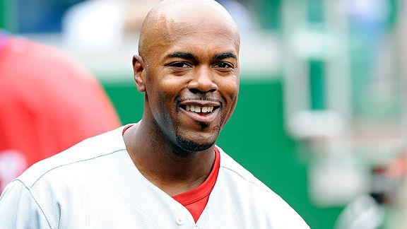 A baby girl, Camryn Drew, for Jimmy Rollins, wife Johari